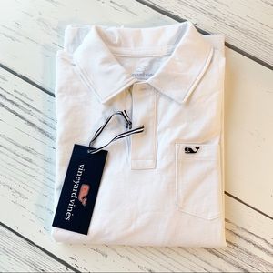 VINEYARD VINES Boys Long Sleeve Polo Shirt NYT